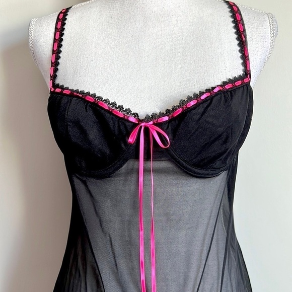 Victoria’s Secret Ribbon Milkmaid Slip